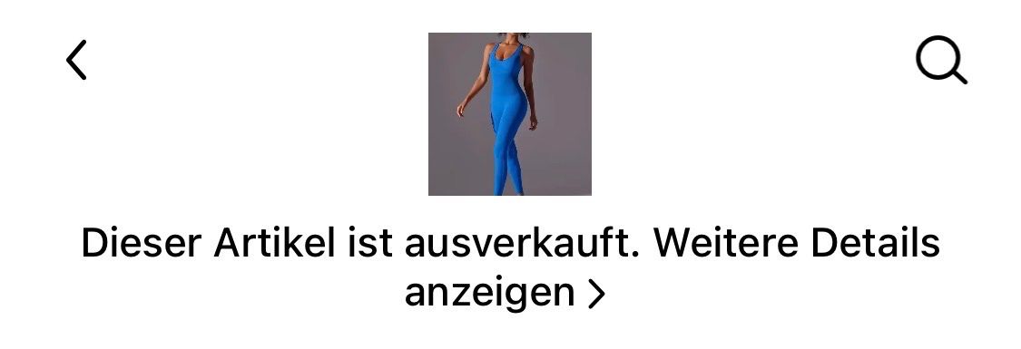 Tute: ALLES RAUS Workout Einteiler Size S – Nuovo (secondo la descrizione) da Kloten venduto da simones.thriftshop 3