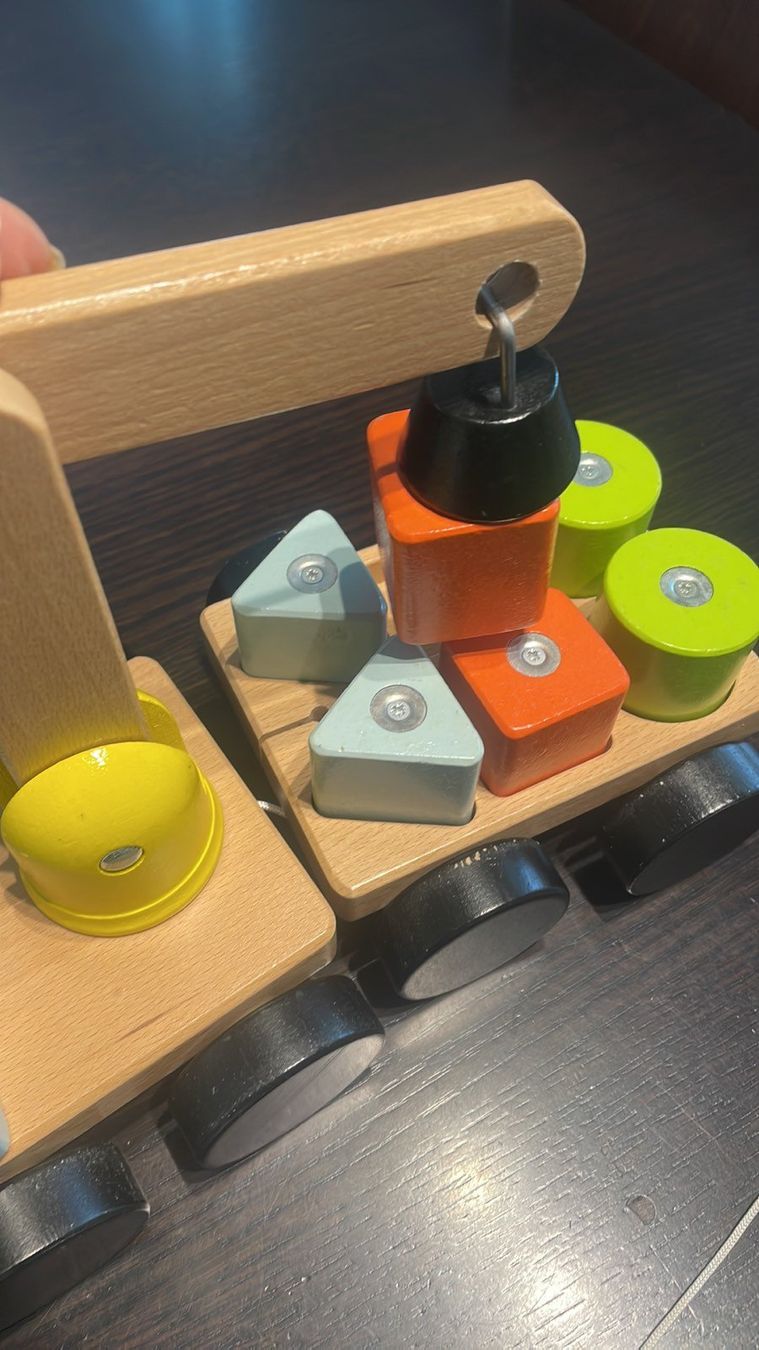 Giocattoli: Holzauto für Kinder mit Sortierfunktion – Usato da Flums venduto da Inna77 2