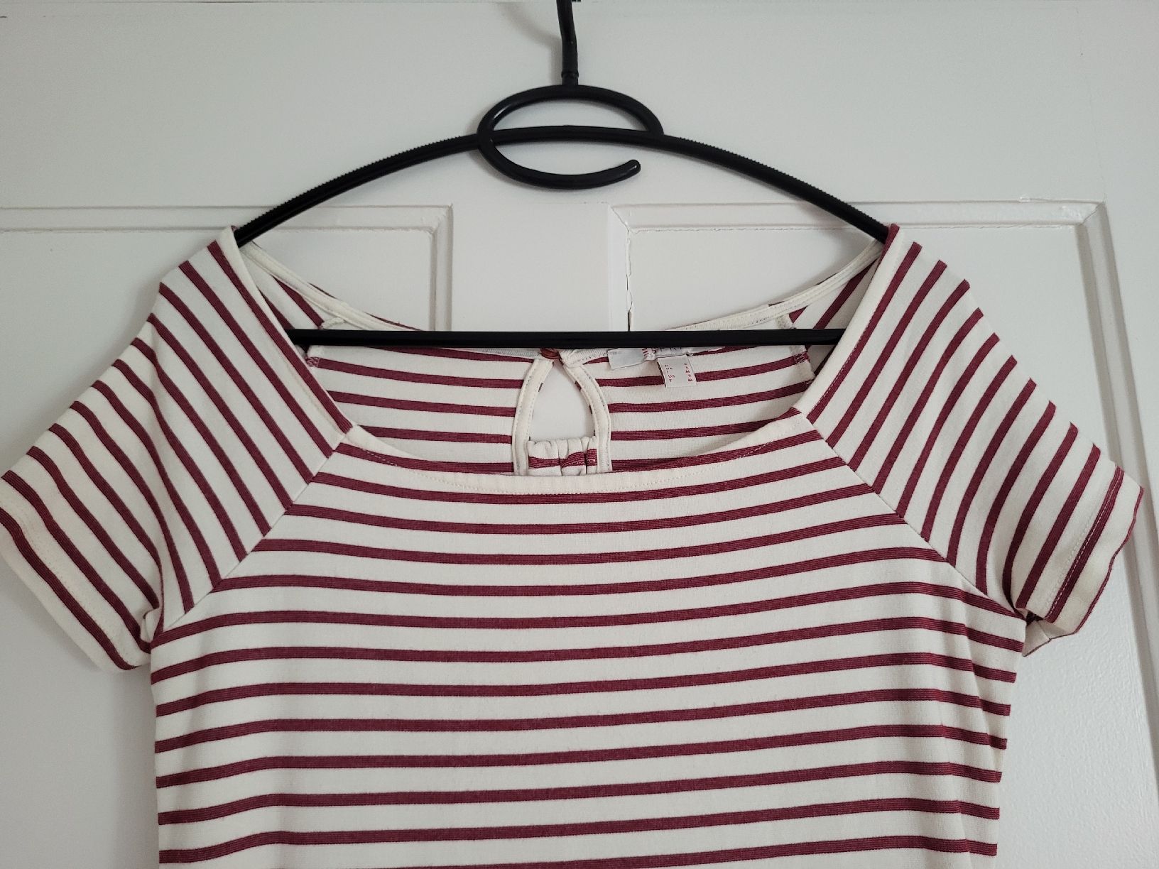 Esprit Vestiti: Esprit Kleid weiss/rot Gr. S, Stretch – Nuovo (secondo la descrizione) da St.Gallen venduto da Einstein87 1