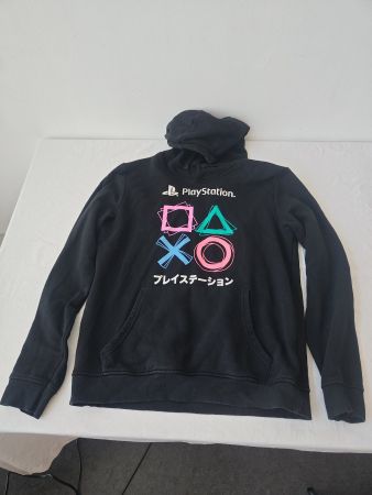 Schwarzer PlayStation Hoodie, Gr. M