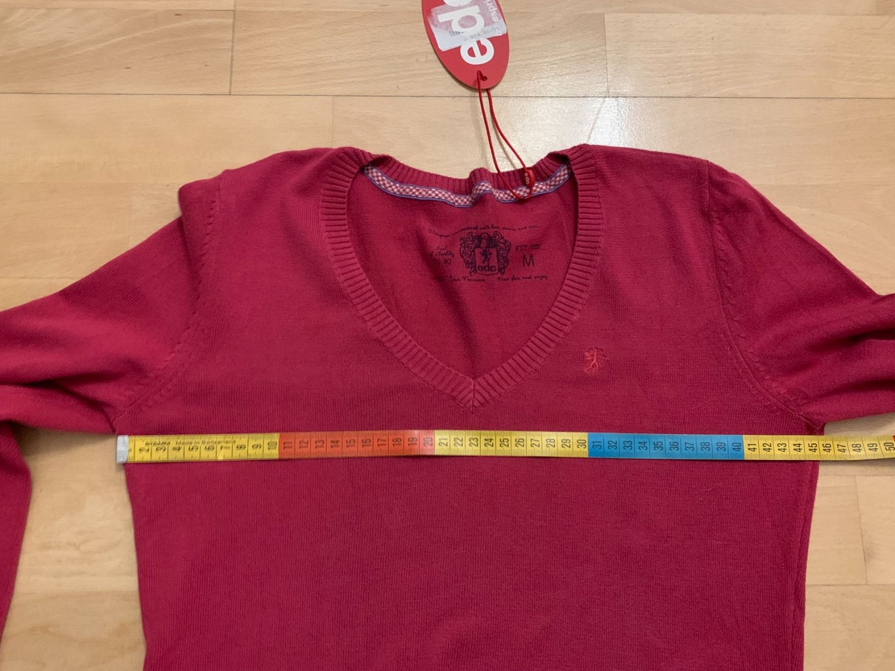 Esprit Maglioni & Felpe: ESPRIT Damen Strick Pullover, Gr. M, Dunkelpink, NEU – Nuovo e nell'imballaggio originale da Worb venduto da farben20zauber 5