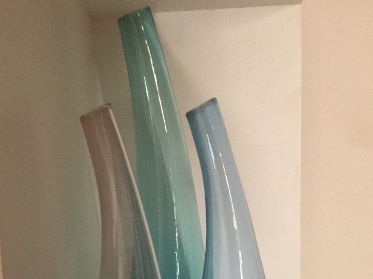 Vasi & Recipienti: 3er Set Vasen Glas Vintage – Usato da Schlieren venduto da Jeajet 5