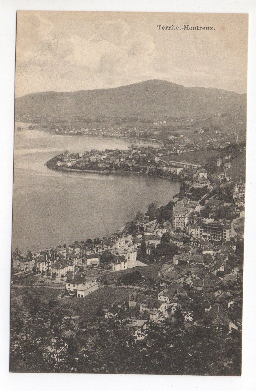 Cartes postales: MONTREUX TERRITET – Neuf (Voir description) à Jona par philajona