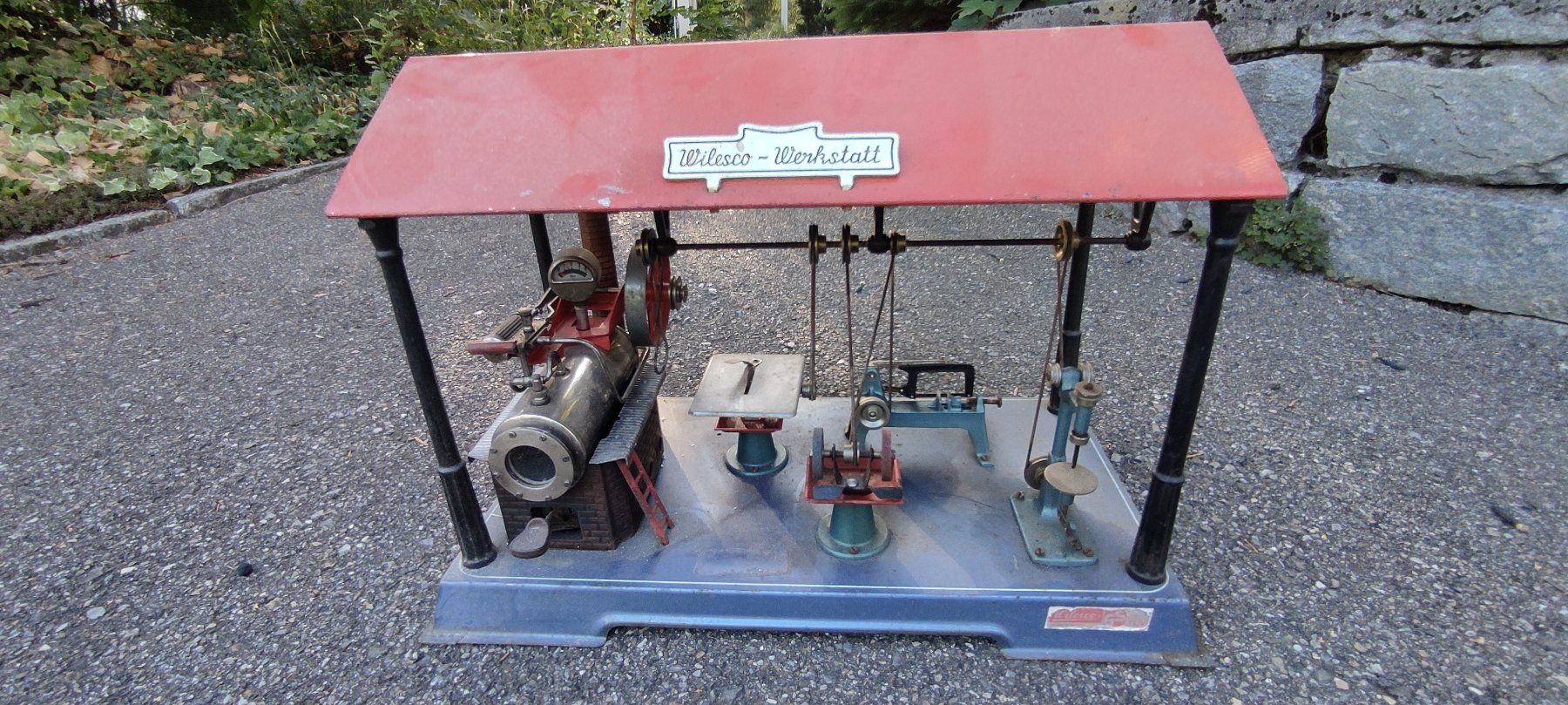 Wilesco Kit di modellismo & Modellini statici: Wilseco Dampfmaschinenwerkstatt – Usato da Rüti ZH venduto da Yves852