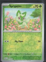 POKÉMON / Sprigatito / Paldea Evolved / Reverse 🇺🇸