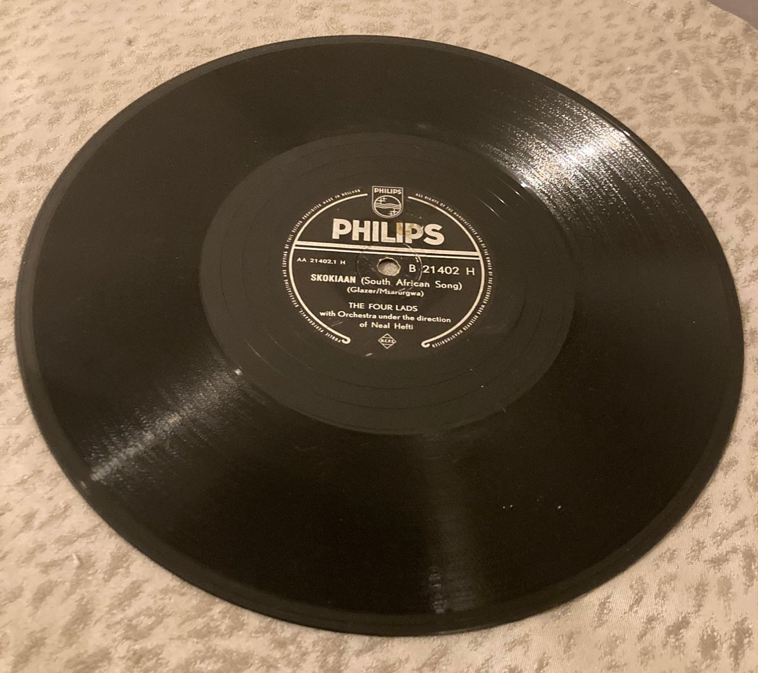 Dischi in vinile: SKOKIAAN - THE FOUR LADS - Schellack - 78RPM – Usato da Stans venduto da canberra04 2