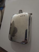 Taschenflasche Silber Flachmann