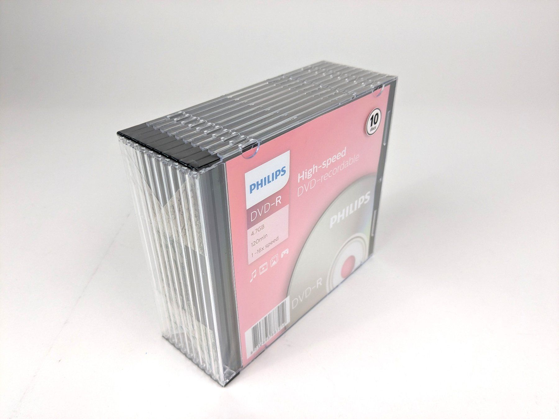 Tutti i DVDs: PHILIPS DVD-R 10er-Pack – Nuovo e nell'imballaggio originale da Dintikon venduto da Restwert_Dintikon 1