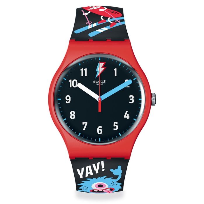 Swatch Orologi: SWATCH "Slide Master" SO29R105, Brand new, No box & papers – Nuovo (secondo la descrizione) da Le Mont-sur-Lausanne venduto da LycaGallery 2