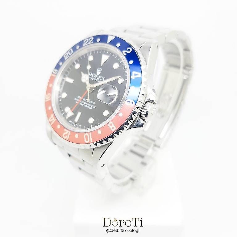 Rolex Orologi: ROLEX GMT-MASTER II PEPSI - 16710 – Usato da Grancia venduto da Gioielleria_DoroTi 2