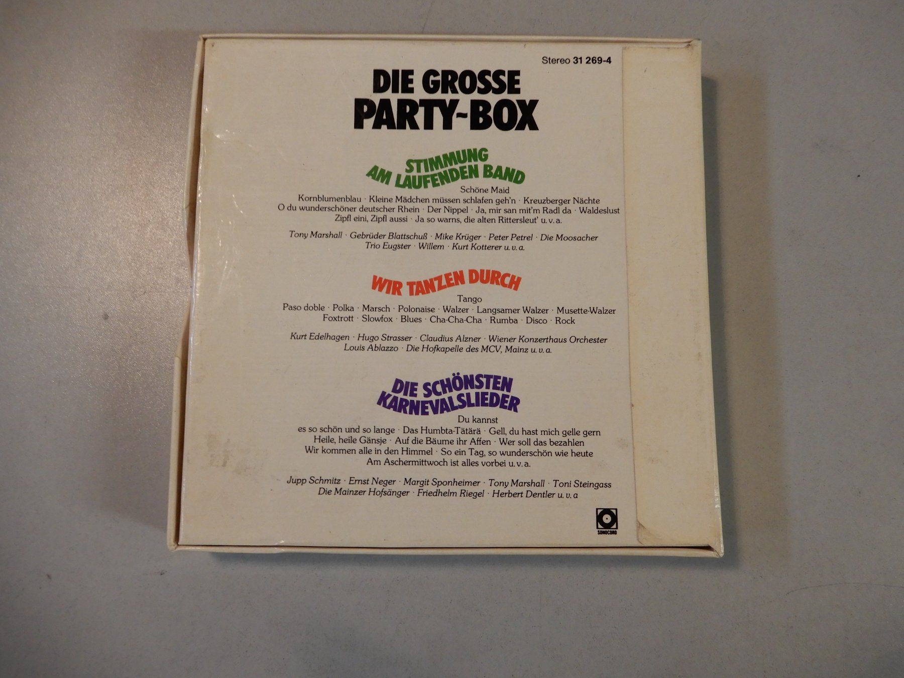 Musicassette: Die grosse Partybox – Usato da Erstfeld venduto da Mario_boe0 3