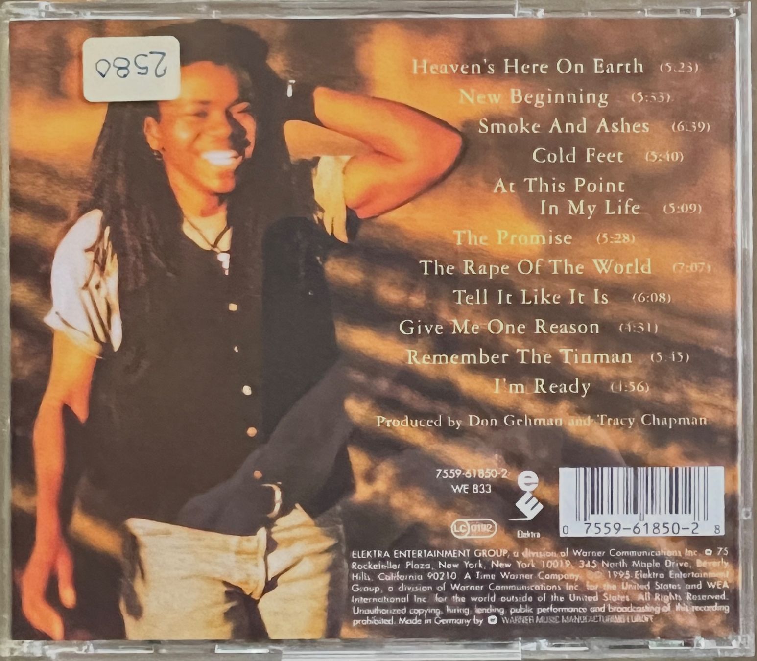 CD: CD Tracy Chapman / New Beginning – Usato da Renan BE venduto da johncactus 1