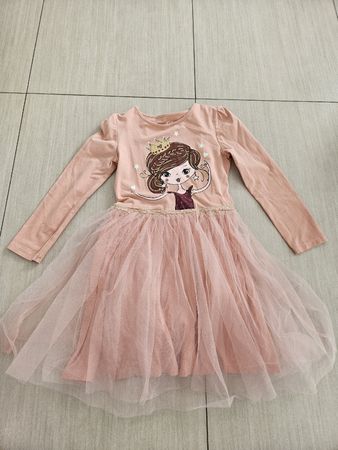 C&A Kleid mit Tüll, Gr. 128, Prinzessin, Top Zustand!