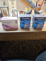 1 Paket BD Ultra-Fine Pen-Nadeln und 2 Paket Microlet (Q)