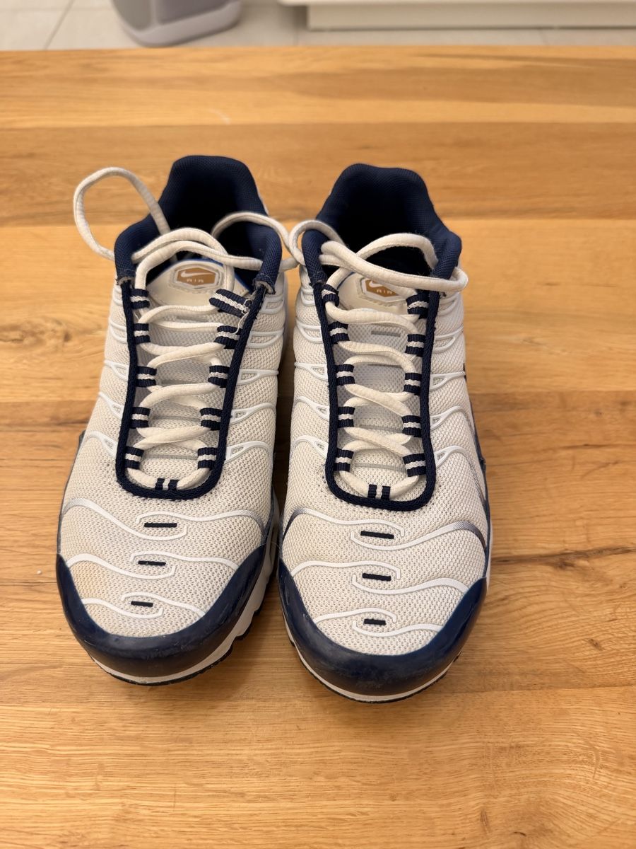 Herrenschuhe: Baskets Nike Air Max Plus blanc bleu pointure 35.5 – Gebraucht aus Bellevue von dol_dfm2 3