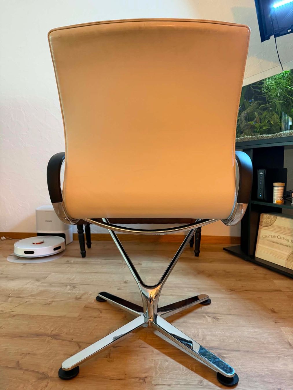 Züco Sedie: Züco Office Chair beige chrome frame – Usato da Gossau ZH venduto da iulian7 2