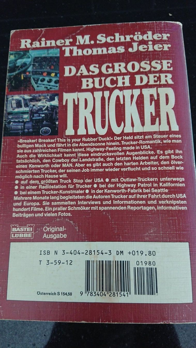 Libri: Das grosse Buch der Trucker – Usato da Kradolf venduto da Greif164 1