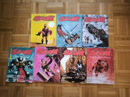 Storm Comic  7 HEFTE - Sammlung-Don Lawrence Ehapa Splitter