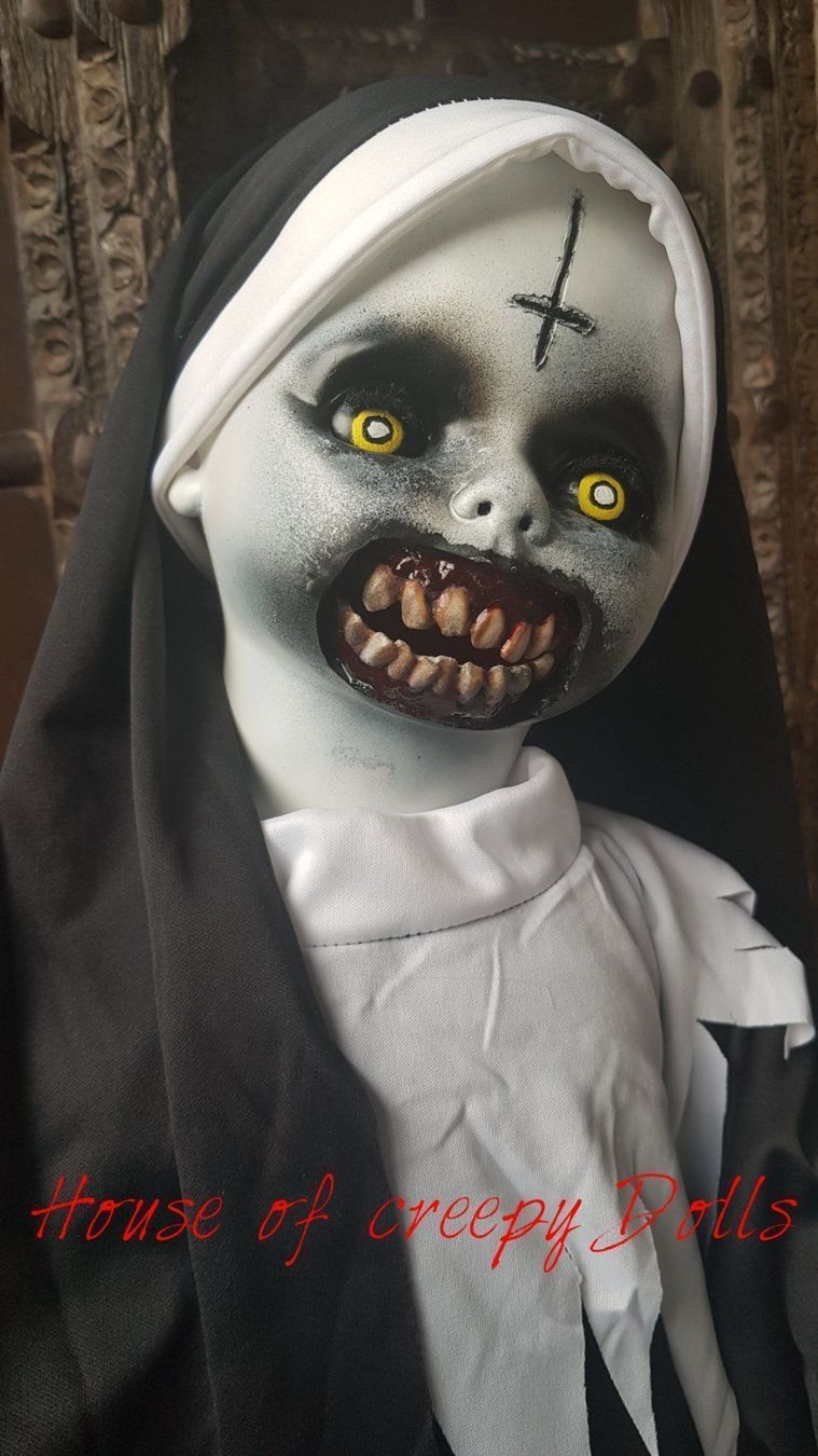 Puppen: HALLOWEEN/ HORROR GRUSEL NONNE – Neu (gemäss Beschreibung) aus Root von LifestyleAccessoires