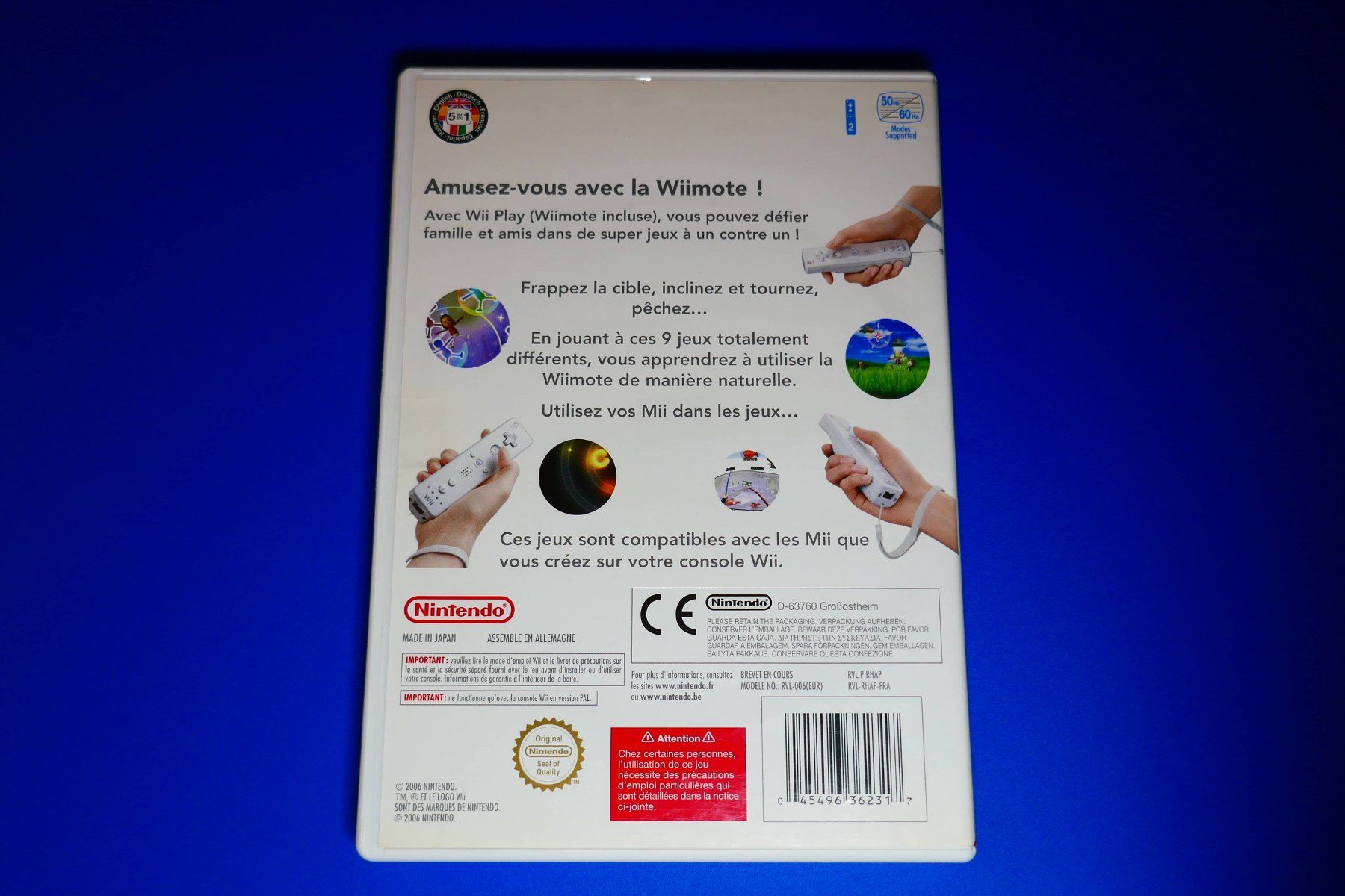 Nintendo Giochi: Wii Play & VIP - Nintendo Wii – Usato da Vuarrens venduto da Espace-Retro 4