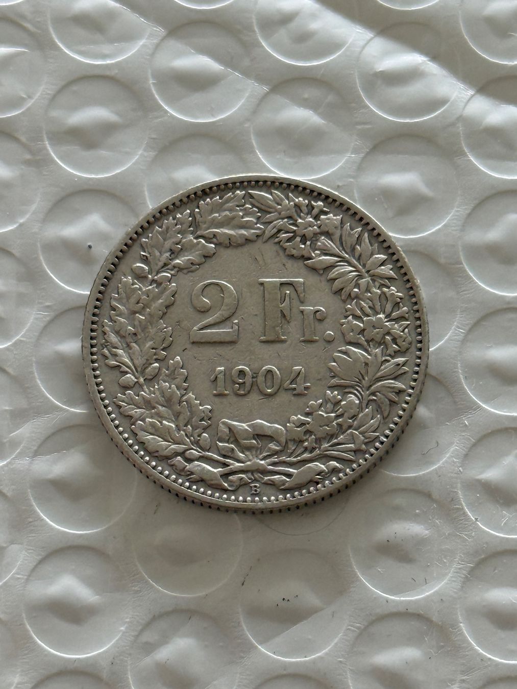 Tutti le monete: 2 Franken 1904  gute Erhaltung – Usato da Wallisellen venduto da SWISS_SILVER1