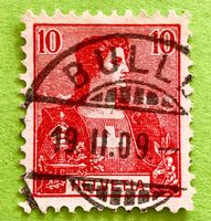 Nr.104 Brustbild der Helvetia  GESTEMPELT    