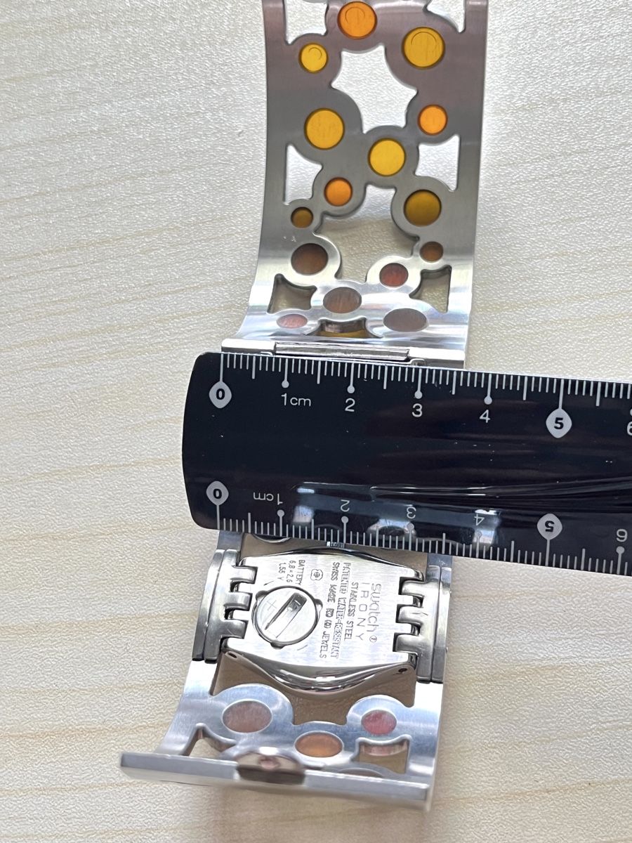 Swatch Orologi: Swatch Armbanduhr Damen silberfarben  – Usato da Grenchen venduto da chththl 8