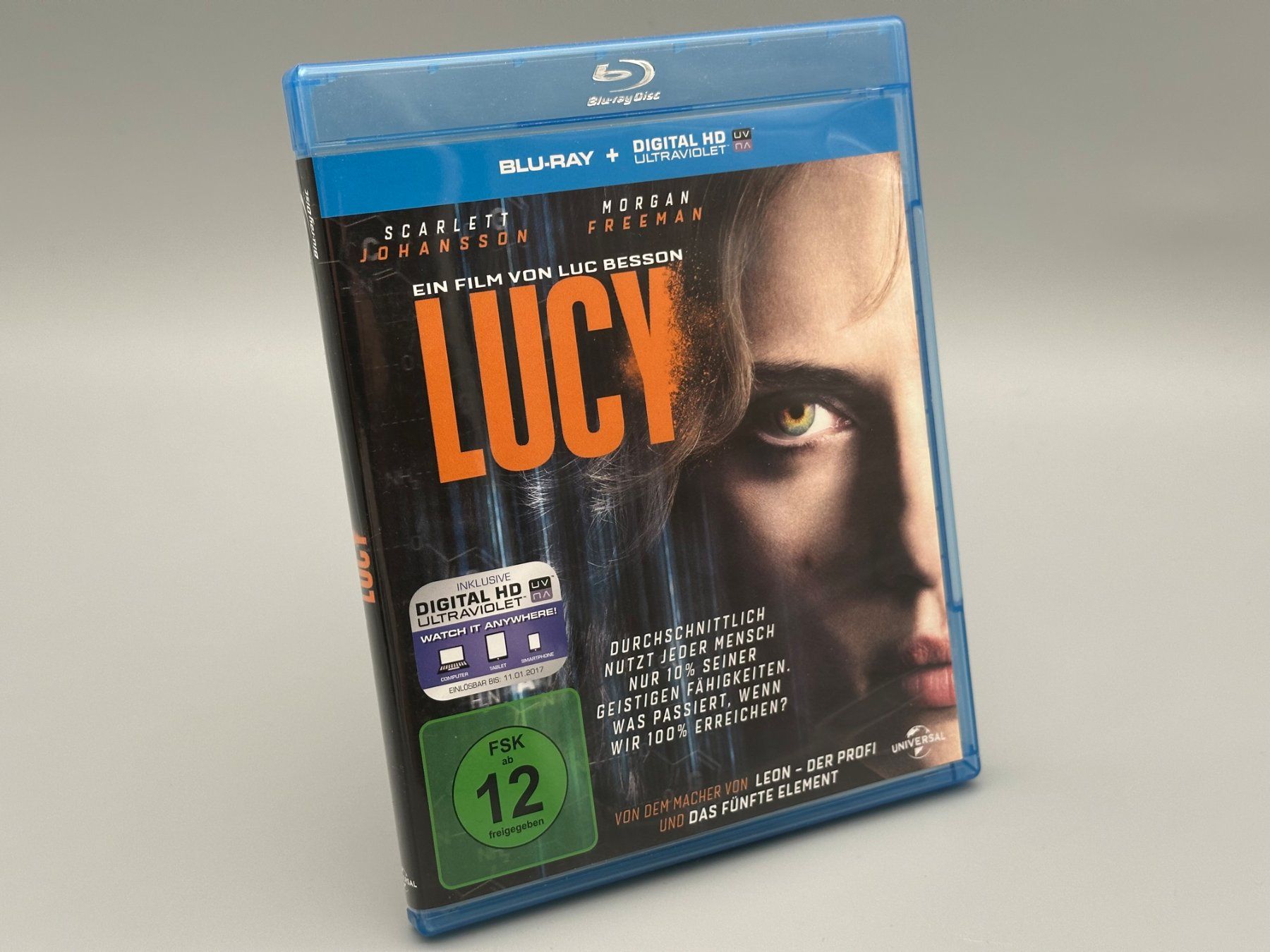 Tutti i DVDs: Lucy | Blu-ray | Scarlett Johansson & Morgan Freeman – Nuovo e nell'imballaggio originale da Schlieren venduto da selected_goods