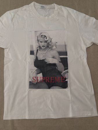 Supreme Anna Nicole  T-Shirt, Vintage Style, Grösse M,Weiss