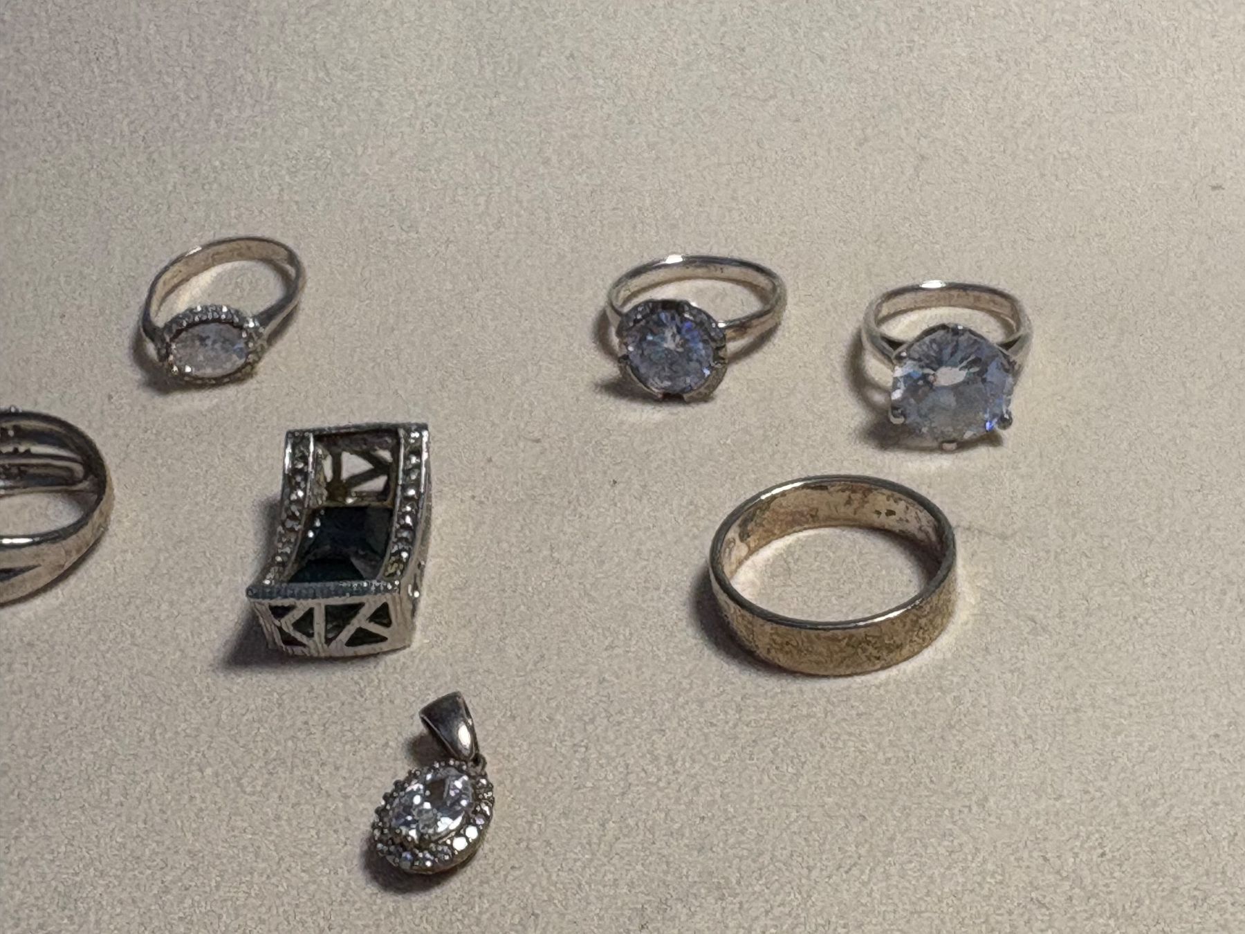 Altri gioielli: 50 Gramm 925 Silberschmuck gemischt – Usato da St. Peterzell venduto da verena40 6