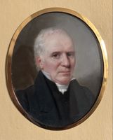 Portraitminiatur von F. Chabanne