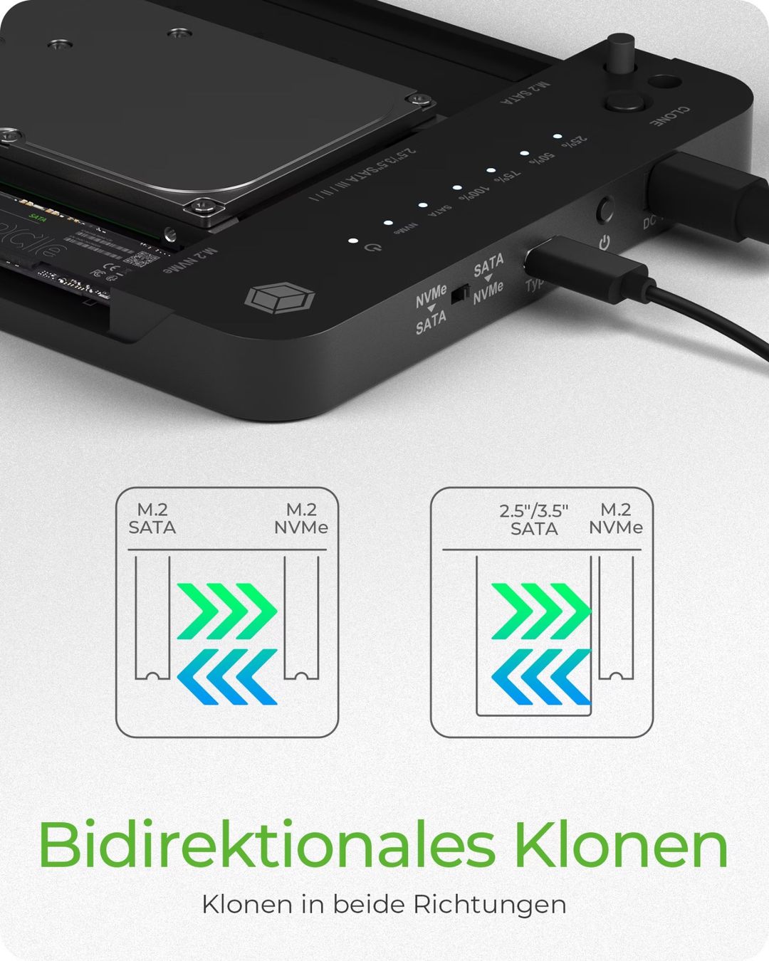 Dockingstation: Icy Box IB-2915MSCL-C31 – Neu und originalverpackt aus Emmen von Animm0 8