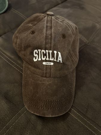 Cooles Cap mit Sicilia Print