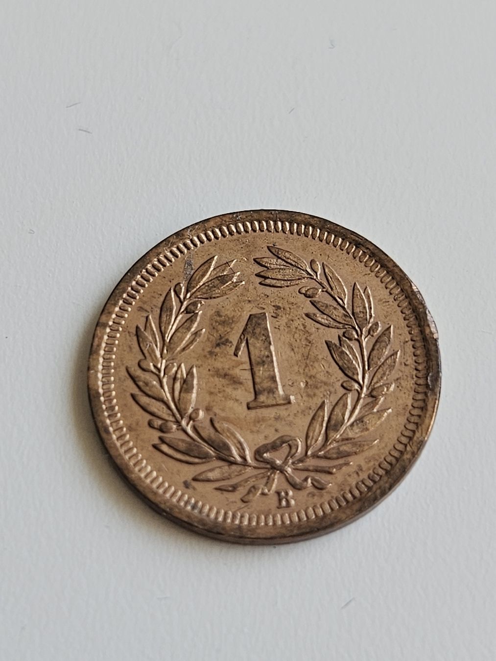 Tutti le monete: 1 Rappen 1917 – Usato da Pfäffikon ZH venduto da Melibol 1