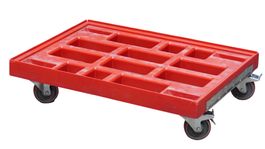 Robuster Rollwagen Transportwagen mit Feststellbremse