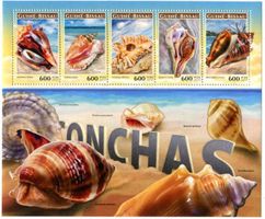 Block "Muscheln". Guinea-Bissau.