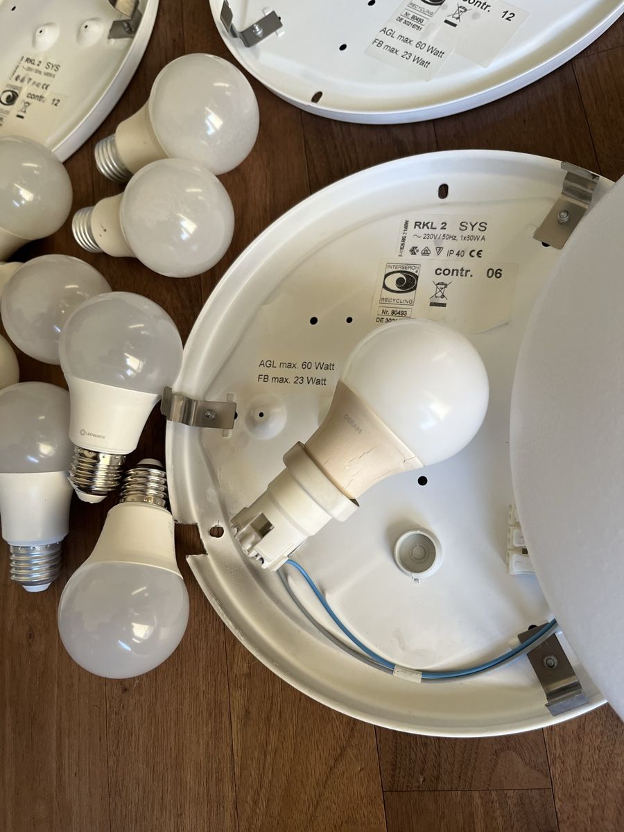 Lampadari & plafoniere: 3x Gebrauchte Deckenlampe mit Leuchtmittel, – Usato da Würenlos venduto da KLG_3TBs 9