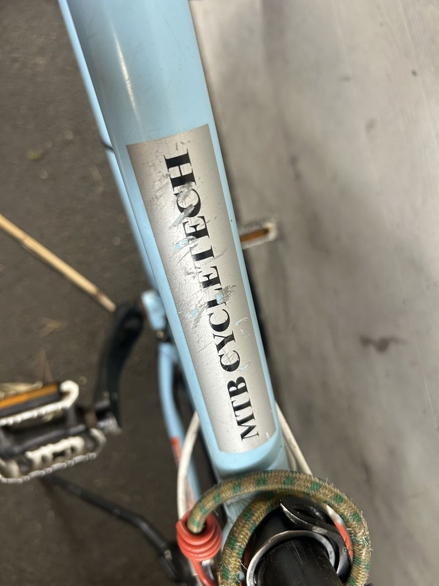 MTB Cycletech Biciclette: MTB cycltech Damenfahrrad hellblau, Korb, Gepäckträger – Usato da Spiegel b. Bern venduto da ell_8gm5 6