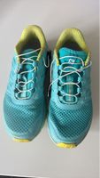 Laufschuhe Salomon Sense Ride blau gelb gebraucht