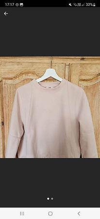 rosa sweater von c&a grösse s