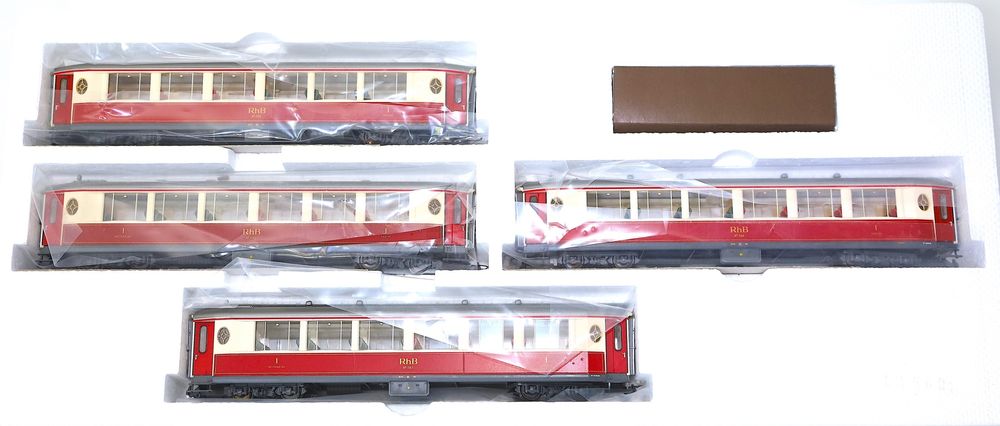 Bemo 7255125 RhB Salonwagen Set 2-tlg. As 1154 und As 1161