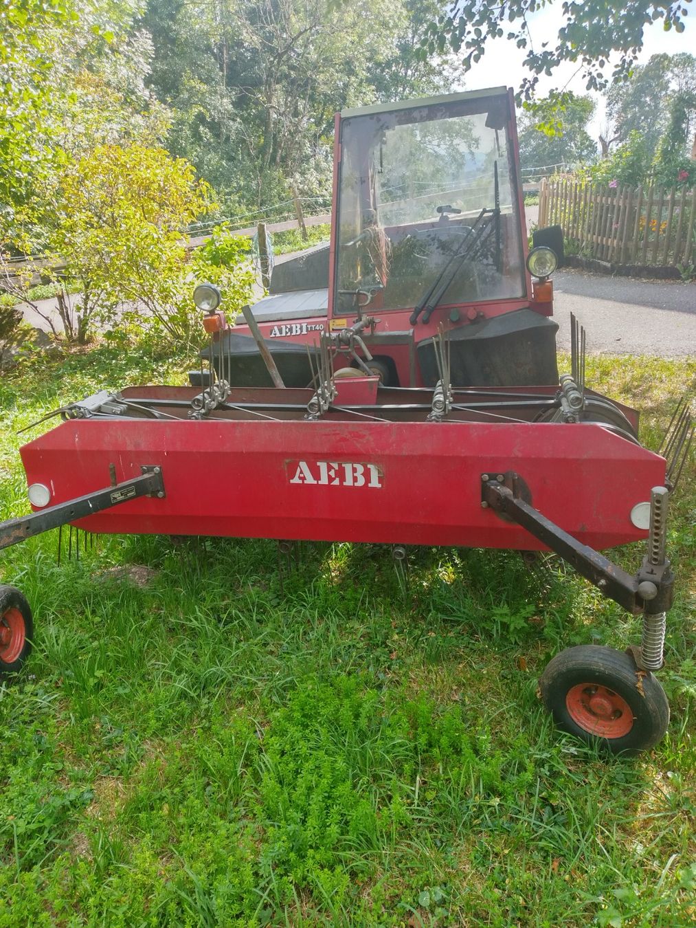 Aebi Toutes les machines: Bandrechen zu TT33 oder 40 – D'occasion à Günsberg par Elstar 1