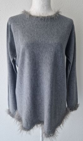 PULLOVER GRIS