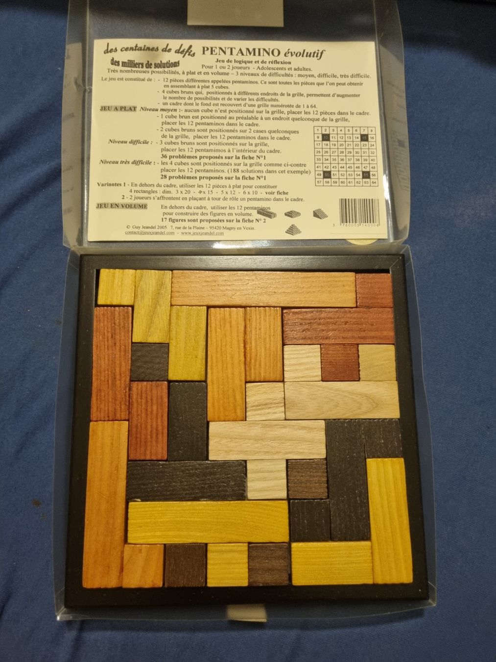 Giochi: Pentamino évolutif - Jeu de réflexion en bois – Usato da Fribourg venduto da jarmilka