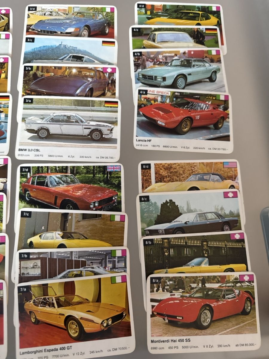 Spiele: Quartett Auto Sportwagen  – Gebraucht aus Zürich von Smarties13 2