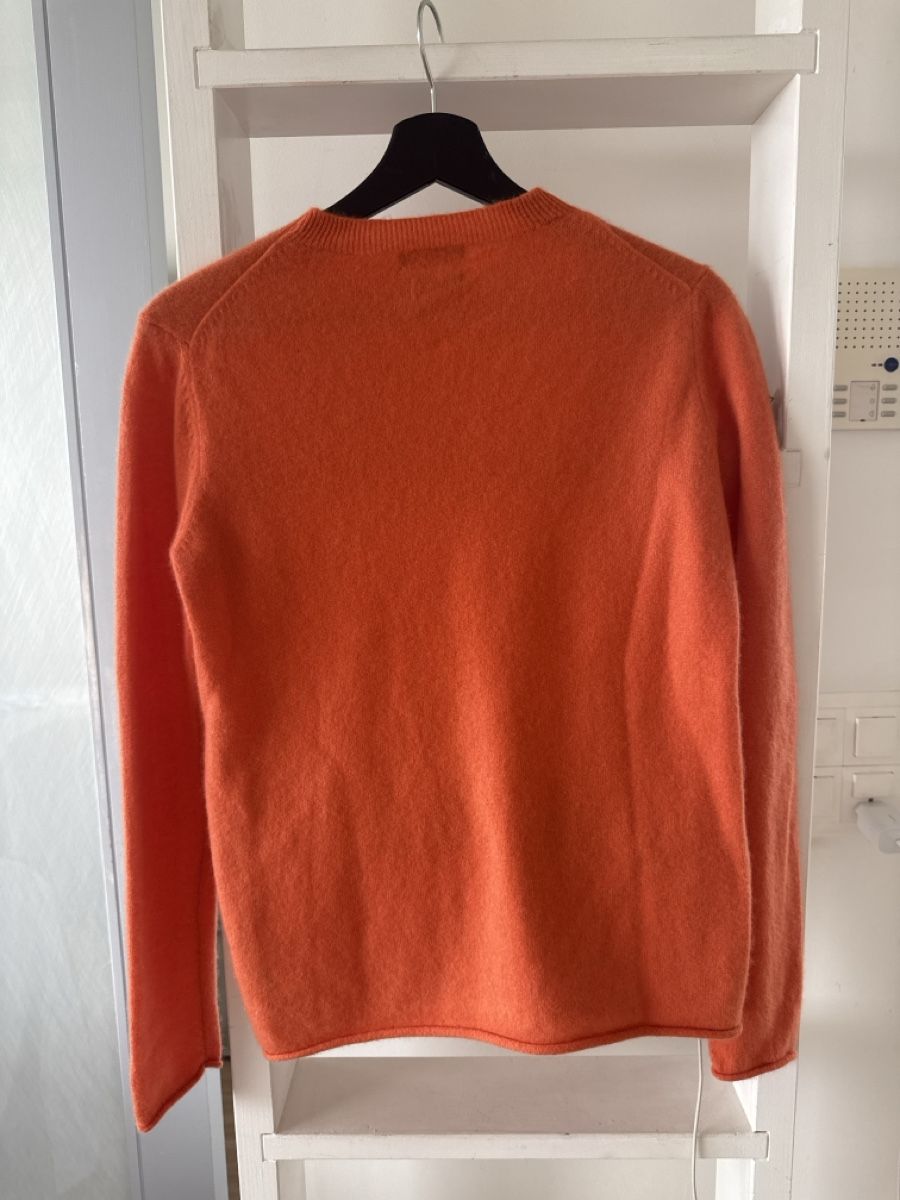 Massimo Dutti Pullover & Sweatshirts: Massimo Dutti 100% Cashmere Sweater, Size S, Orange – Gebraucht aus zug von Inaar 4
