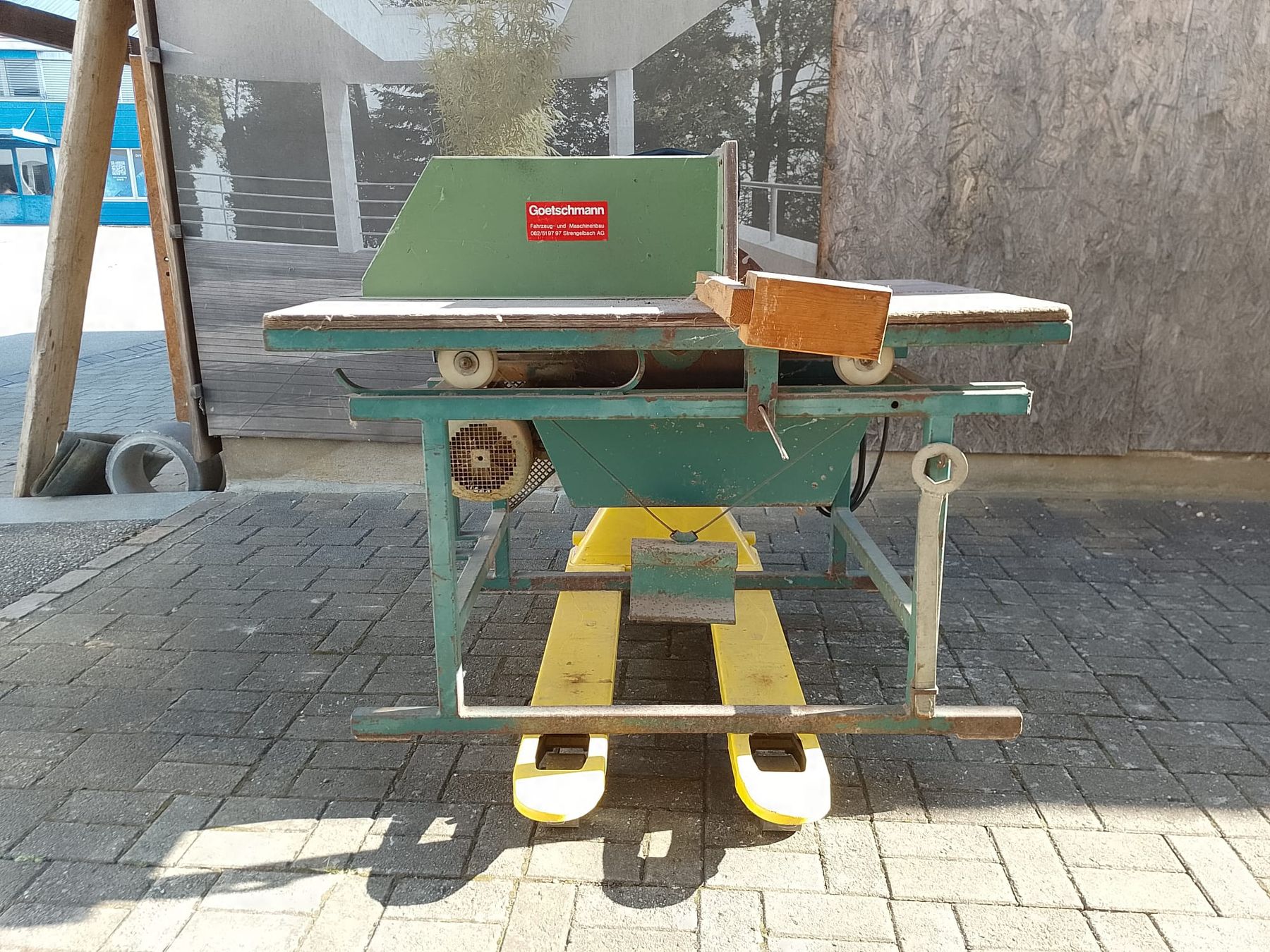 Xilografie: Brennholz-Fräse – Usato da Gretzenbach venduto da Maxderdax96 2