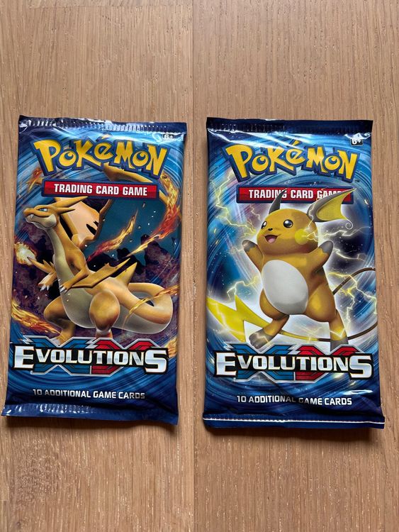 Pokemon XY Evolutions Booster Pack (German Edition) – Sealed, 1 Card