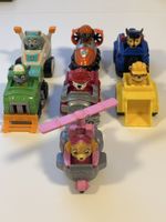 7x Paw Patrol Fahrzeuge mit Figuren 