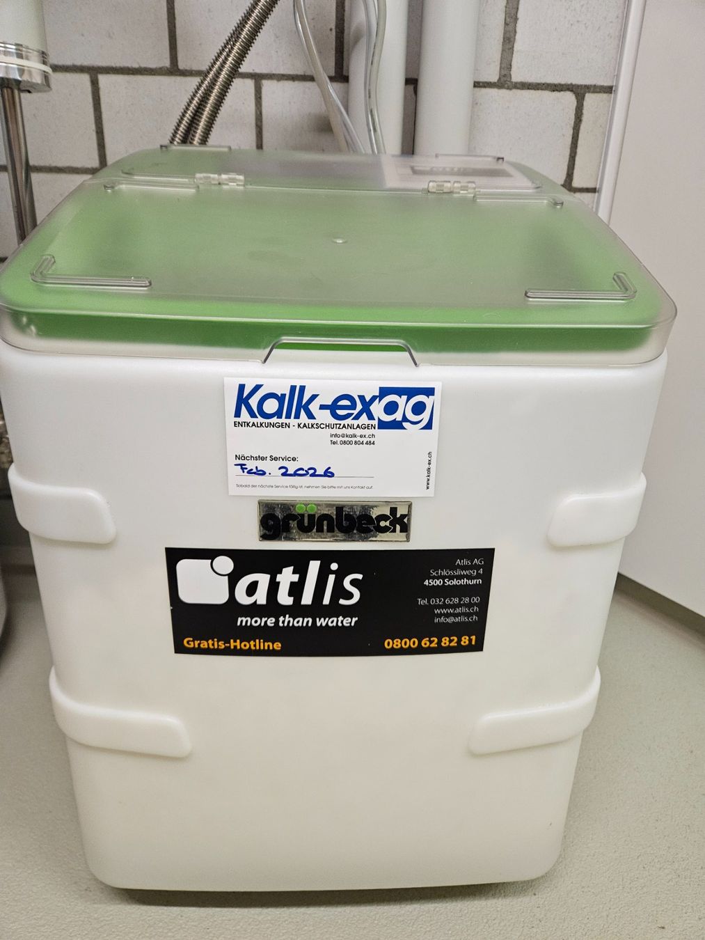 Sanitari: Enthärtungsanlage GSX5 – Usato da Rorbas venduto da unidelikum 2